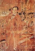 Jules Pascin Andora and Memater France oil painting artist